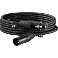 Premium XLR-Kabel XLR6M black schwarz, 6 Meter