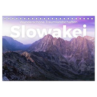 Slowakei - Wunderschöne Traumlandschaften (Tischkalender 2027 DIN A5 quer), CALVENDO Monatskalender