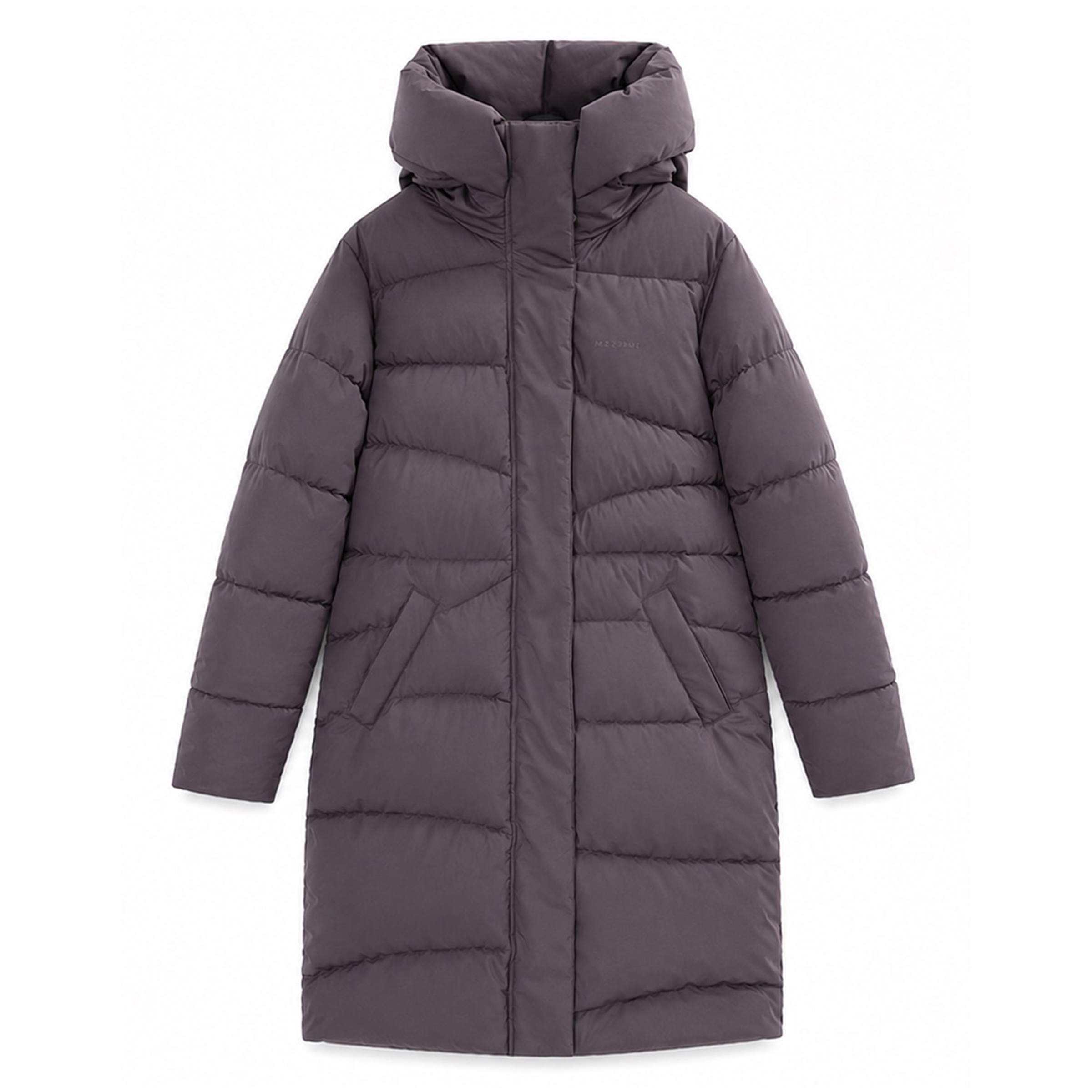 Mazine Waves Quilt Puffer Mantel Damen Winterjacke grau Größe XS Lifestyle Wasserabweisend