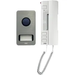 Urmet, Klingel + Türsprechanlage, GRO SET 1122/31 Sprechanlage 2-Draht-Set für Einfamilienhaus (Kabelgebunden)