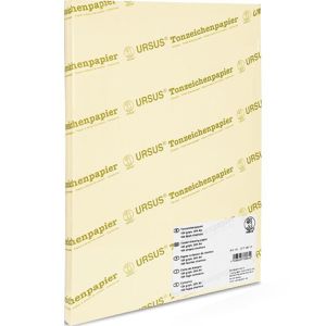 Ursus Tonpapier 2174610, A4, chamois, 130g/qm, 100 Blatt