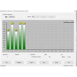 Kern Datenübertragungssoftware SAUTER ATU-04, Messtechnik