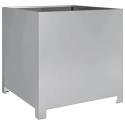 vidaXL Pflanzkübel 50x50x50 cm Verzinkter Stahl