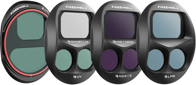Freewell Everyday Filters 4-pack voor DJI Mavic 4 Pro
