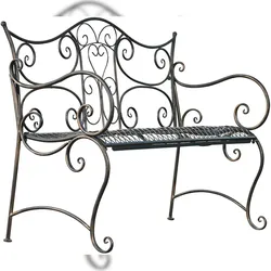 CLP Gartenbank Tara bronze