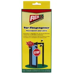 Fliegenfänger Reinex Tür Fliegengitter 215 x 75 cm zum Einkleben in den Fensterrahmen