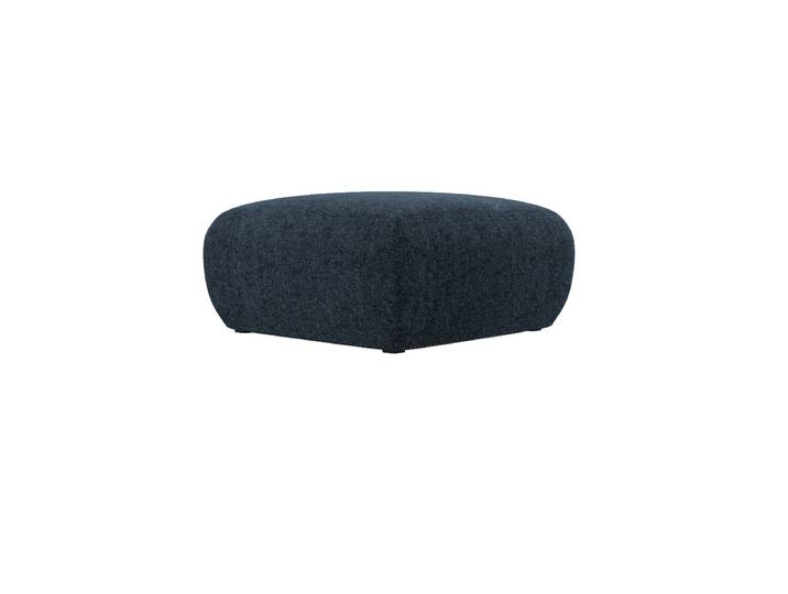 Design Sitzpouf „Nolio“ Chenille Königsblau 75 x 75 cm chosen by Bloomingloft