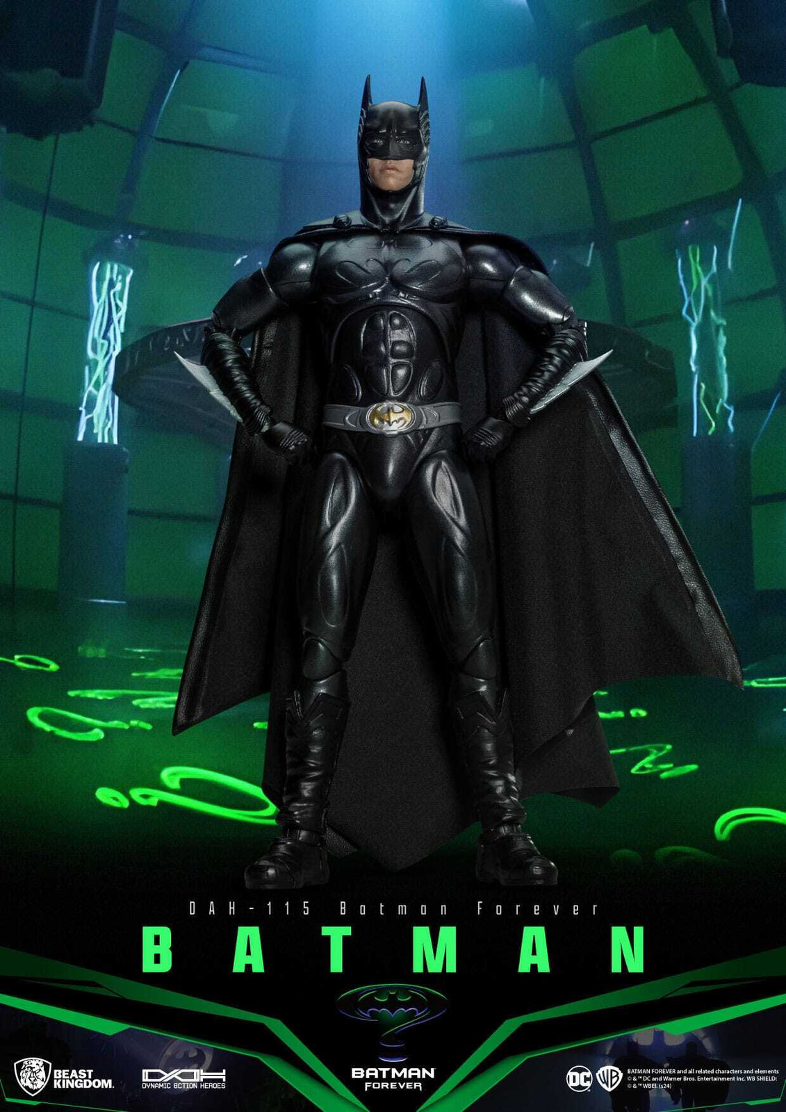 Beast Kingdom Toys DC Comics Dynamic 8ction Heroes Batman Forever actiefiguur, 21 cm