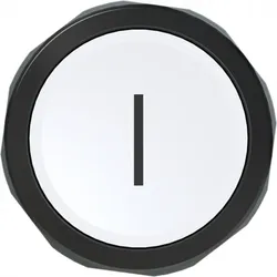 ABB CP11-10W-11 Drucktaster weiss,-I-, 1 Schließer + 1 Öffner