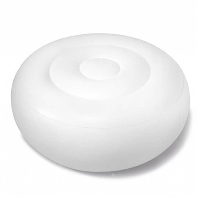 Intex Opblaasbare Voetenbank LED Ottoman met USB-aansluiting en accentverlichting