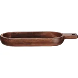 ASA Selection, Dekoschale, ASA ovale Schale flach akazie 33,4 x 13 cm
