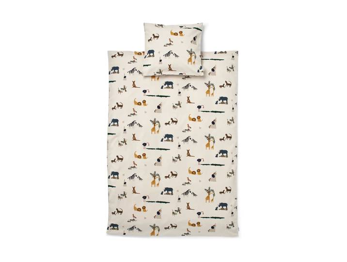 Liewood Ingeborg junior beddengoedset All together-Sandy