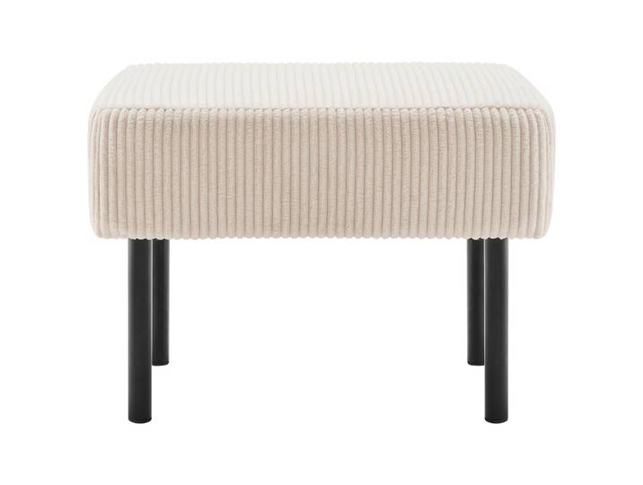 Hocker Miami Beige/Schwarz