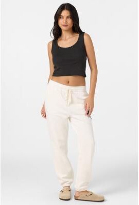 O'Neill s Palm Relaxed Sweatpants in Tofu, Size Medium, Polyester
