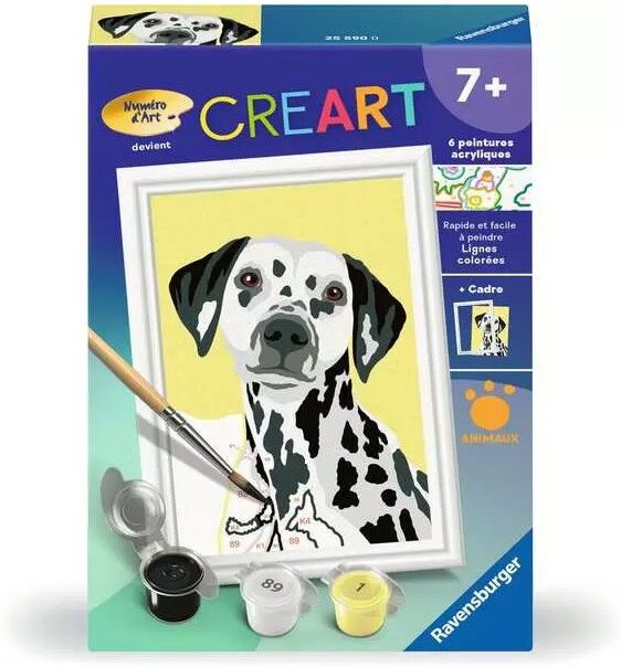 CreArt Kids 8x12cm : Dalmatien - Ravensburger
