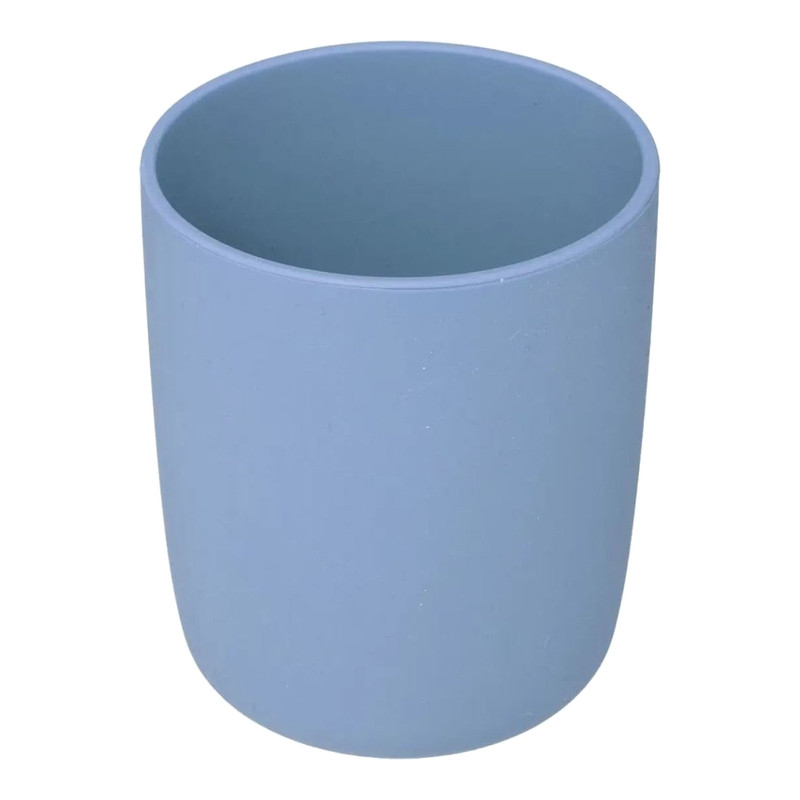 Atmosphera Siliconen Kinder Eetset - Blauw, 4 stuks