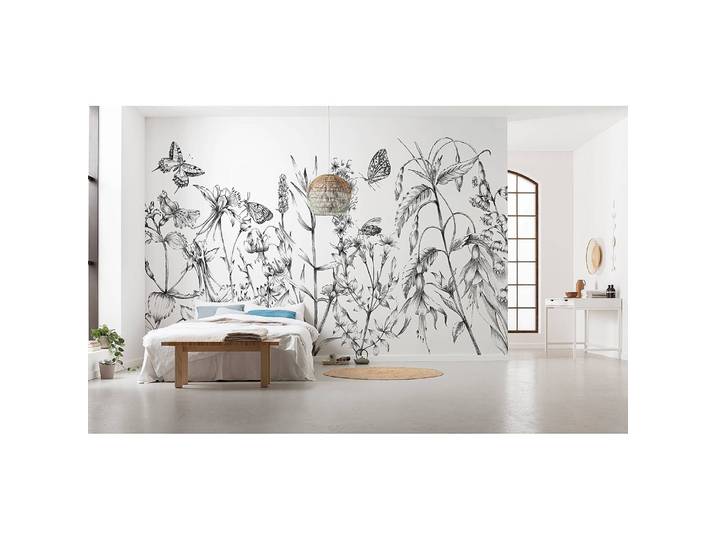 Vlies Fototapete Butterfly Field 400 x 250 x 0cm