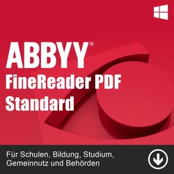 FineReader PDF Standard fu?r Schulen, Bildung, Studium, Gemeinnutz und Beho?rden