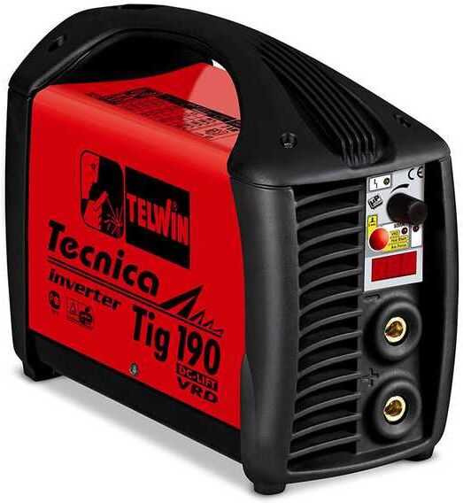 Telwin Tecnica Tig 190 DC - Poste à souder Inverter (MMA, TIG, LIFT), à courant continu (DC)