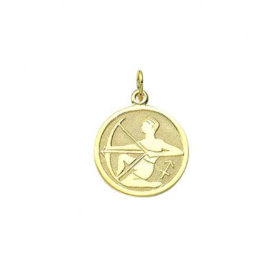Sternzeichenanhänger ADELIA´S "Sternzeichen Anhänger Schütze 333 Gold ( 8K )", gold, Schmuckanhänger, Herren, Schütze, Gold, Goldanhänger Schütze