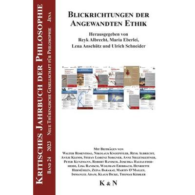 Blickrichtungen der Angewandten Ethik, Taschenbuch von , Königshausen u. Neumann, 978-3-8260-8884-1