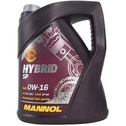 Mannol 7920 Hybrid SP 0W-16 Hybrid Motoröl 5 l