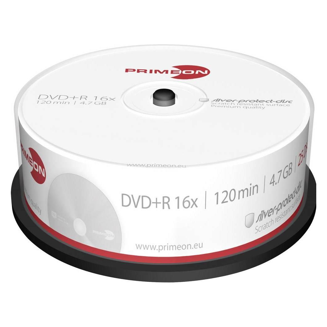 Primeon DVD+R 4.7GB 25er Spindel (25x) (2761223)