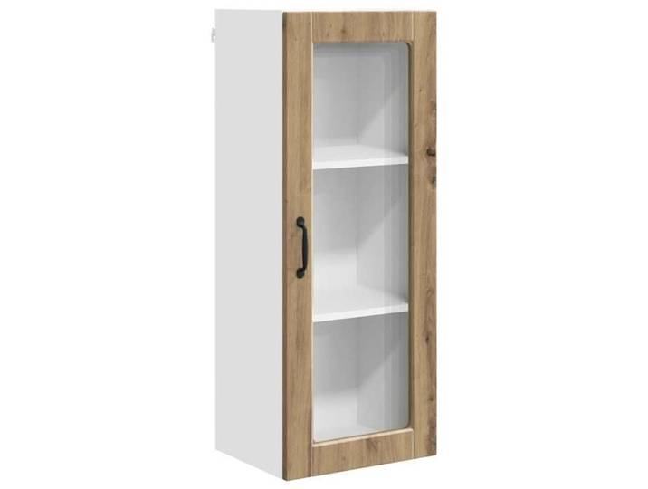 ABOTT@Buffet de Cuisine KENNETH - Armoire Bas/Colonne/ Armoire de cuisine - avec porte Chêne artisanal 40x31x100cm - 147299