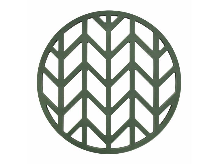 Krumble Pannenonderzetter - Pijlen - Diameter 14 cm - Groen