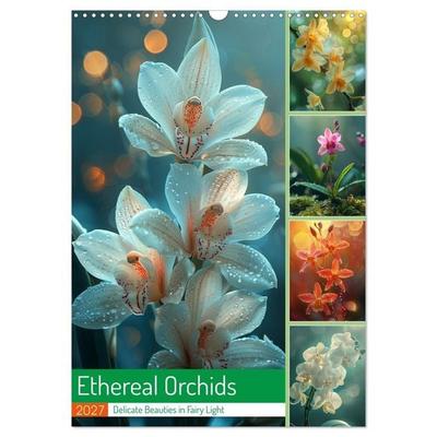 Ethereal Orchids (Wall Calendar 2027 DIN A3 portrait), CALVENDO 12 Month Wall Calendar