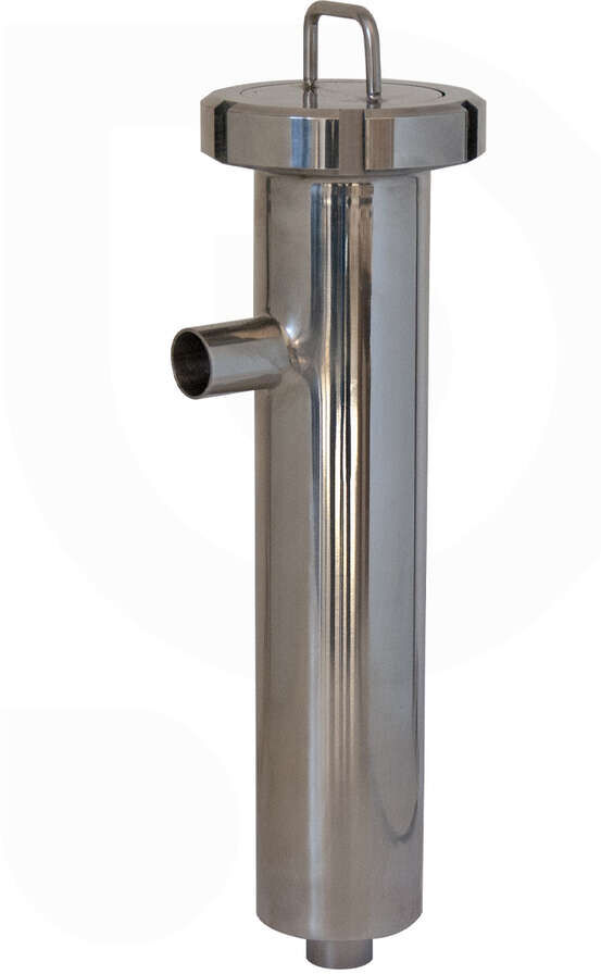 Polsinelli Filtro inox per Luppolo a saldare (fori 1 mm)