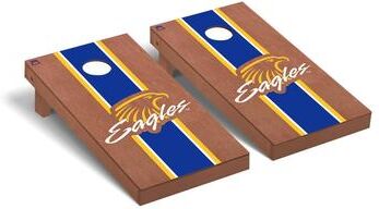 Skip's Garage Embry-Riddle Daytona Eagles Rosewood Cornhole Board Set