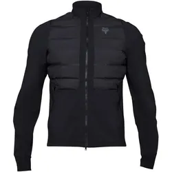 Fox, Herren, Velojacke, Vest 24 Flexair Fire Hybrid Blk (S), Schwarz, S