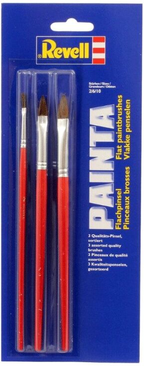 Set de pinceaux plats de qualité - Revell