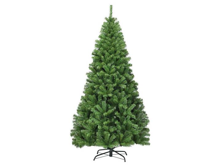 Costway Weihnachtsbaum Grün, Kunststoff, 180 cm, Dekoration, Weihnachtsdekoration, Christbäume & Zubehör