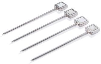 Zodax Spiga 4-Piece Set Cocktail Picks