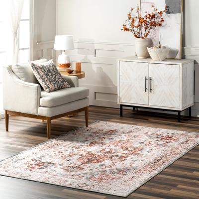 Nuloom Anjelica SpinClean Reversible Machine Washable Area Rug