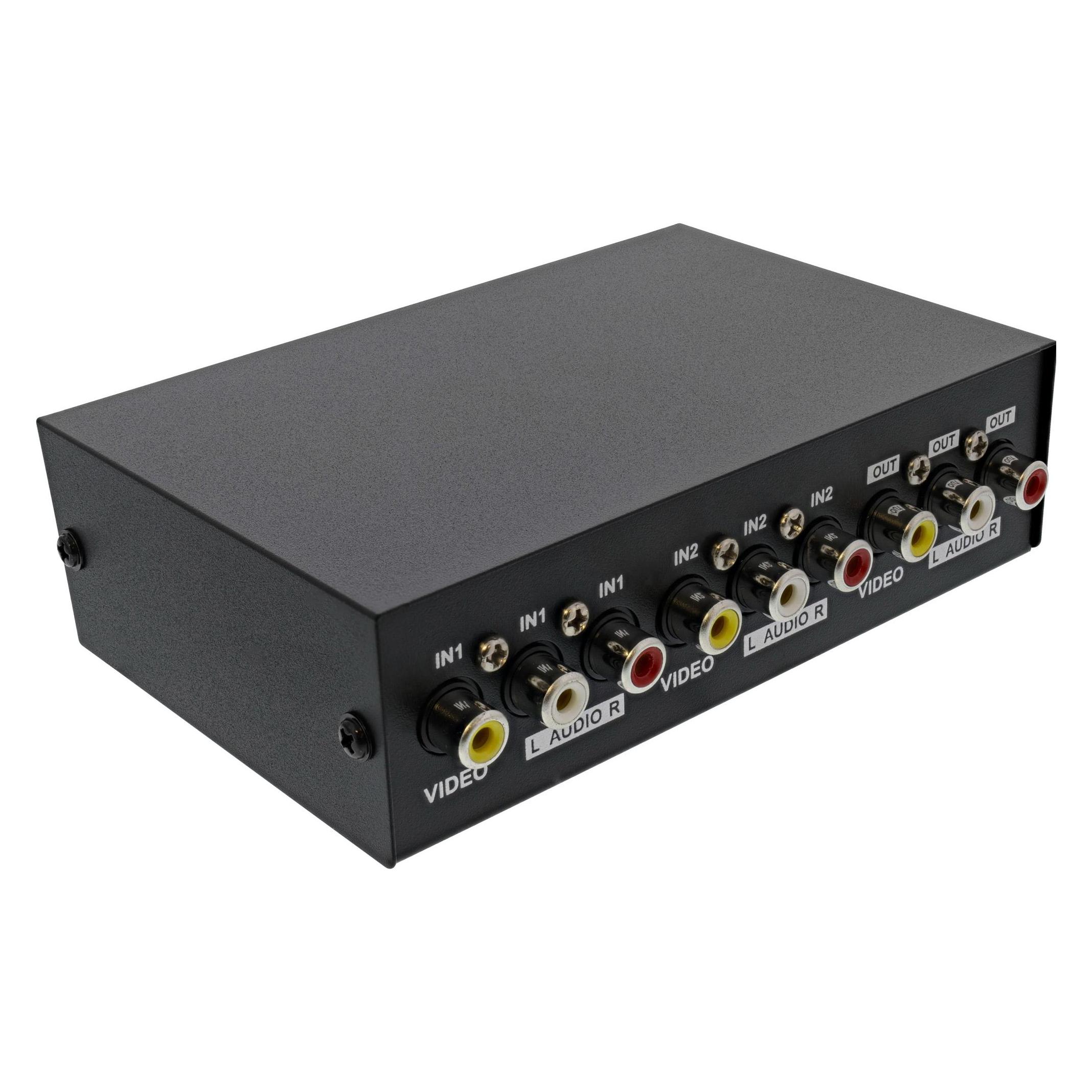 InLine Video/Audio-Schalter (89302I)