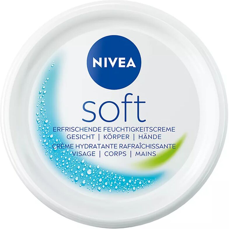 Nivea - Soft Topf Intensive Feuchtigkeitscreme Mini, Soft Creme Topf, 50 ml