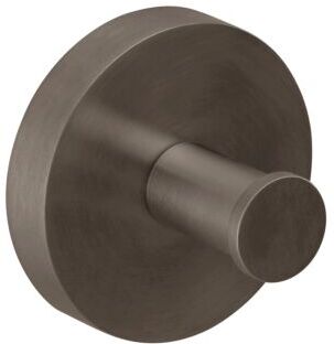 Herzbach Design iX PVD Handtuchhaken 21.819000.1.40 32mm, Black Steel, Wandmontage