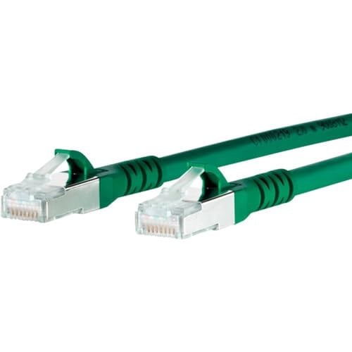 BTR Patchkabel Cat6A ISO/IEC 10G AWG26 2xRJ45 groen 3,0m