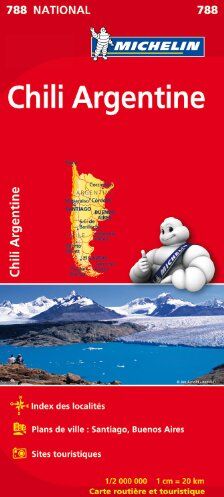 Collectif Michelin - Carte Chili Argentine Michelin - Preis vom 01.10.2026 17:08:56 h
