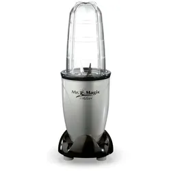 GOURMETmaxx Mr. Magic 4-tlg. in Schwarz/ Silber