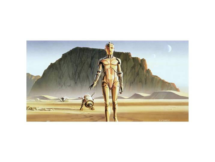 FOTOTAPETE STAR WARS DROIDS