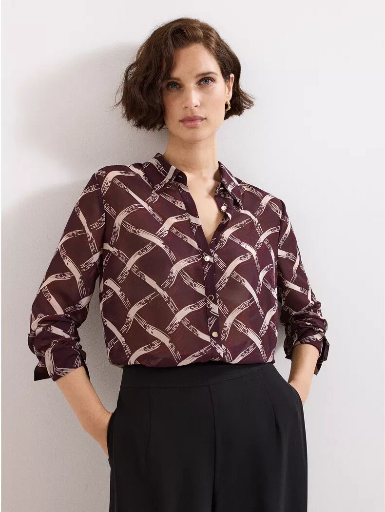Phase Eight - Shirt, für Damen, Bordeaux Größe 36