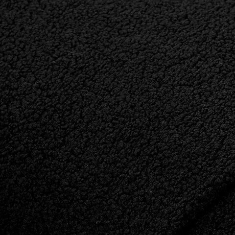 Teddystoff, schwarz