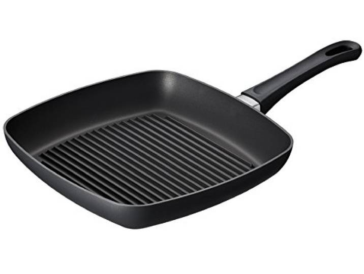 SCANPAN Classic Grillpfanne 27x27 cm, Stratanium+ Antihaft, Ofenfest