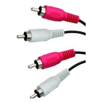 Logo Audio Kabel 2x Cinch-Stecker - 2x Cinch-Stecker, 1.5m, schwarz (1.50 m, Cinch Kabel) (56527985)