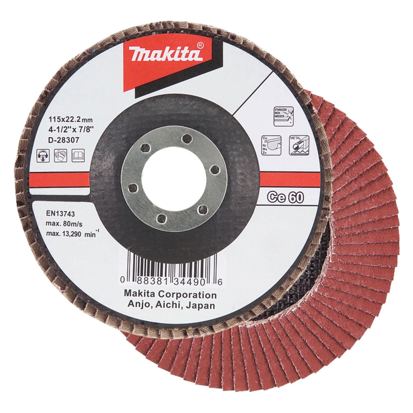 Makita Fächerschleifscheibe Ø 180mm Korn 60 (60) (D-28547)