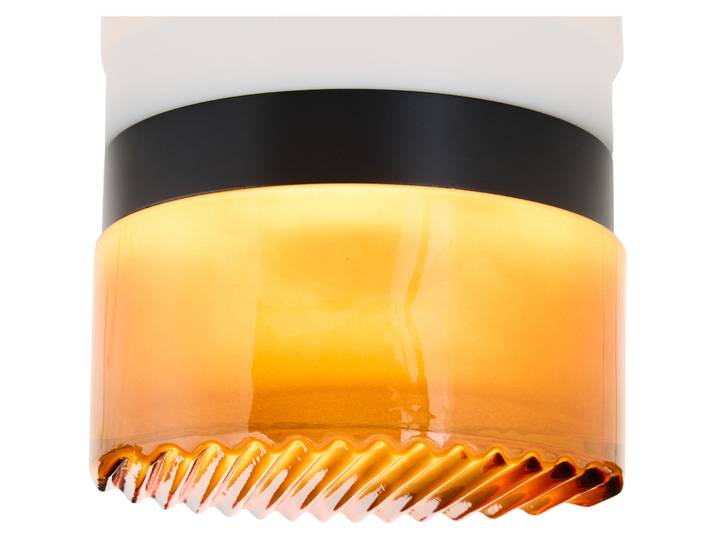 Wandlampe Alea gelb/schwarz 1100 lm B 13.5 cm - LED - LED Energiesparlampen
